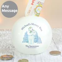 Personalised The Snowman & The Snowdog Money Box Extra Image 1 Preview